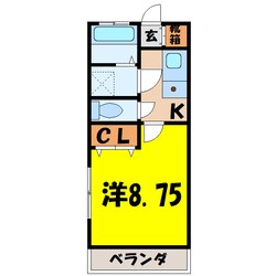 コンフォートⅢ (高崎市中大類町)の物件間取画像